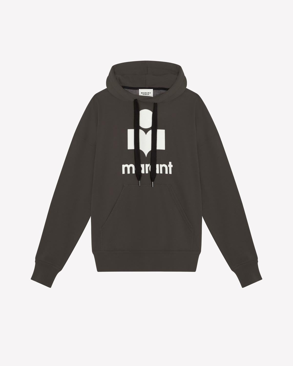 Mansel Sweatshirt Woman faded black-ecru | ISABEL MARANT Official