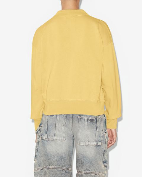 Moby sweatshirt Woman Sunlight-ecru 9