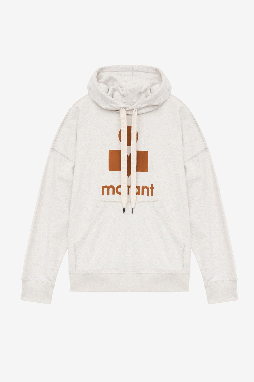 Kapuzensweatshirt miley aus baumwolle - Ecru/camel - Man - 1