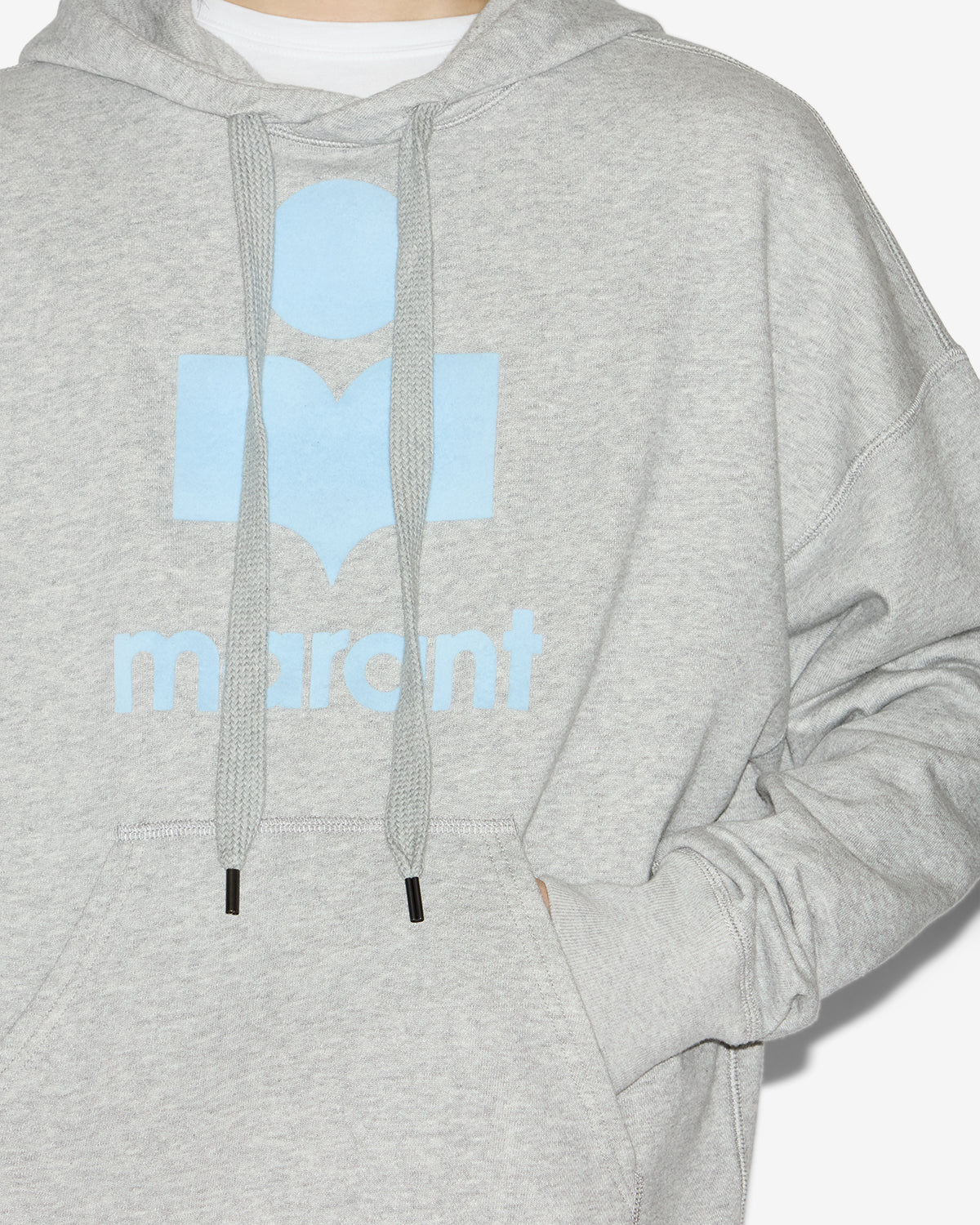 Miley スウェットシャツ Man Gray-ice blue 2