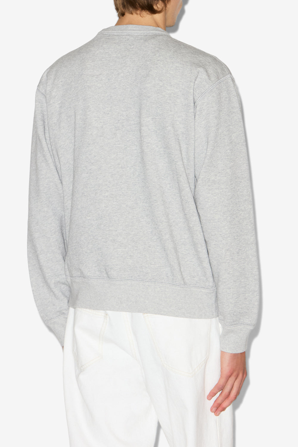 Sweatshirt mikoy en coton à logo - Gris-bleu glacier - Man - 5