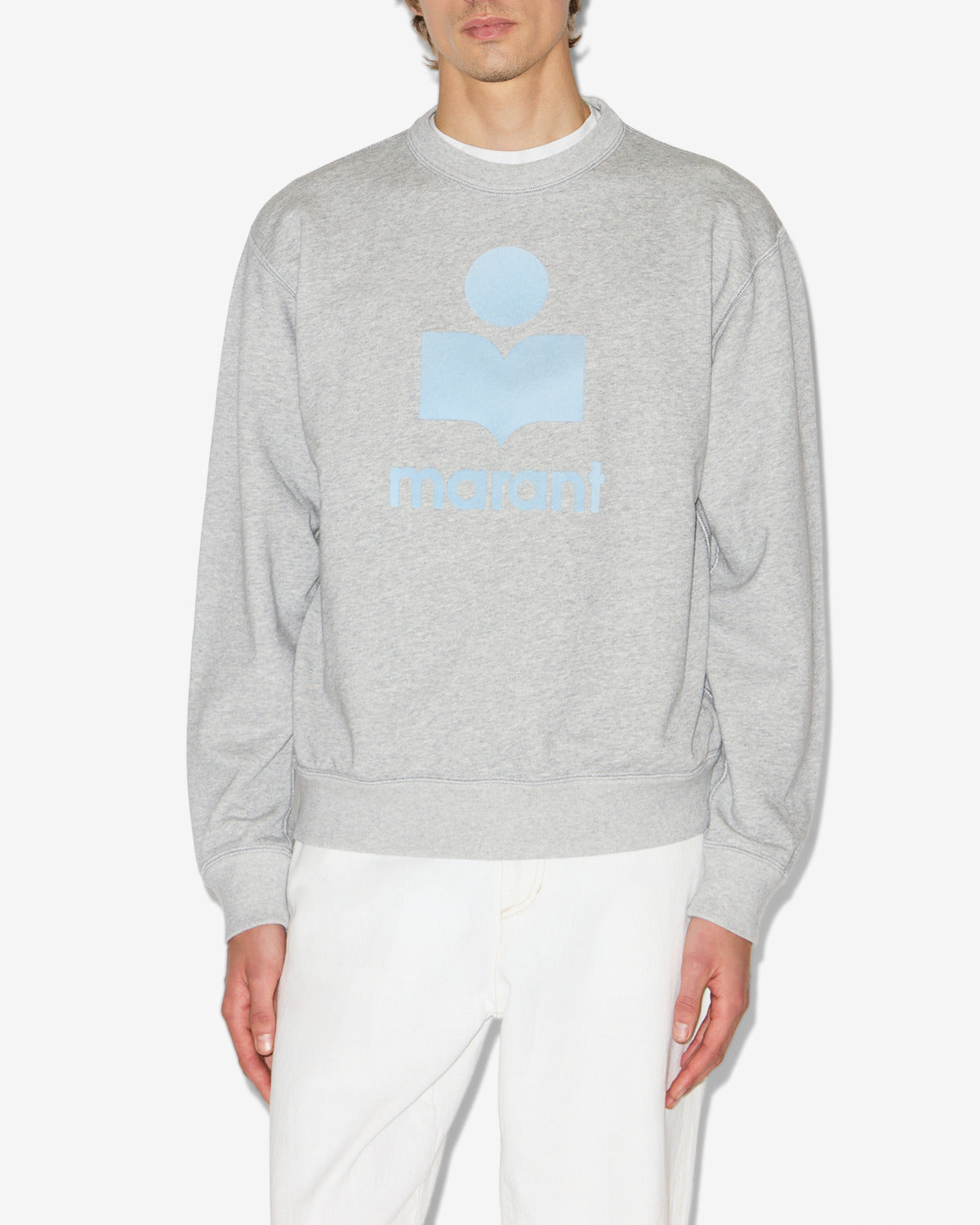 Mikoy 스웨트셔츠 Man Gray-ice blue 5