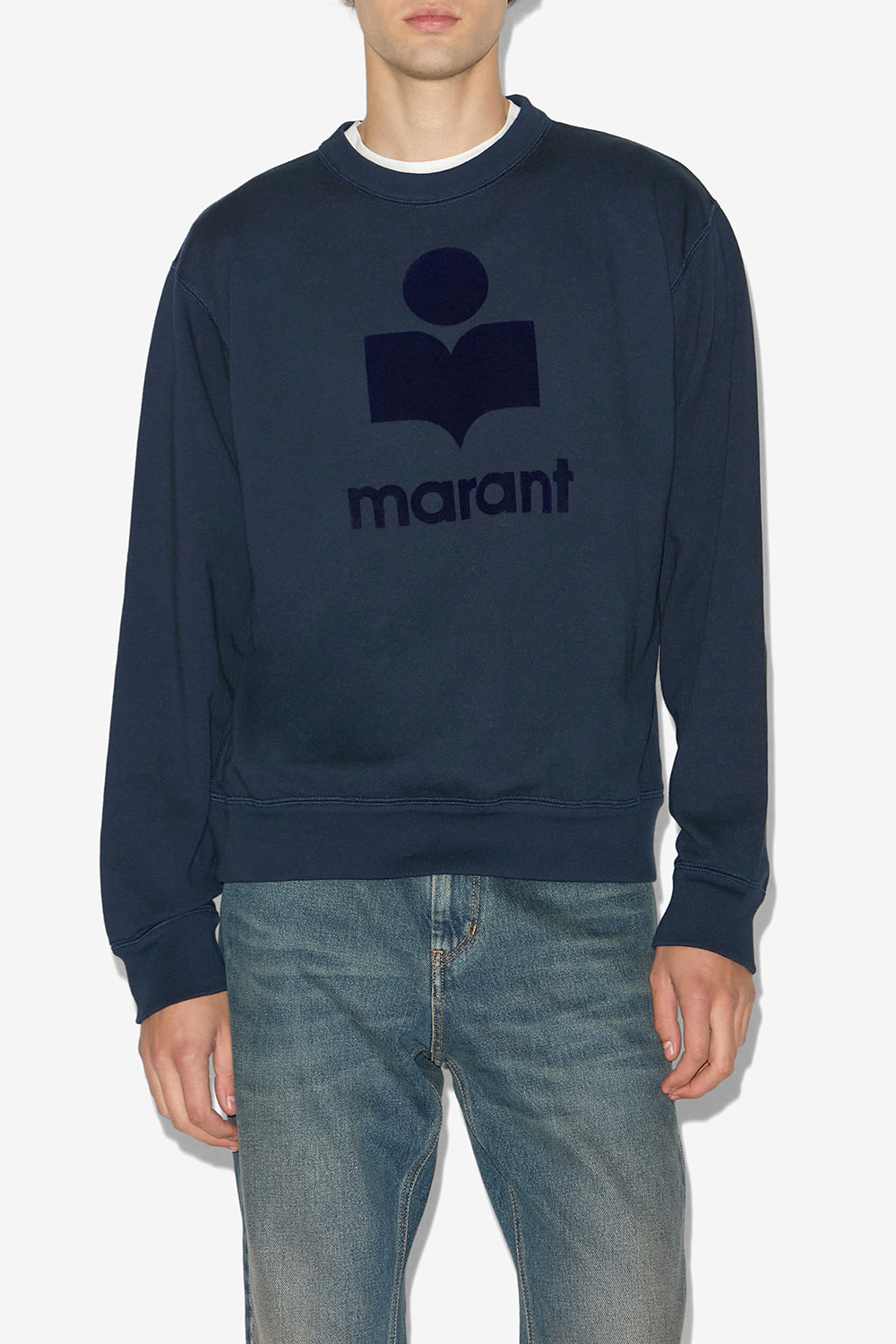 Sweatshirt mikoy aus baumwolle mit logo - Midnight-blue - Man - 4