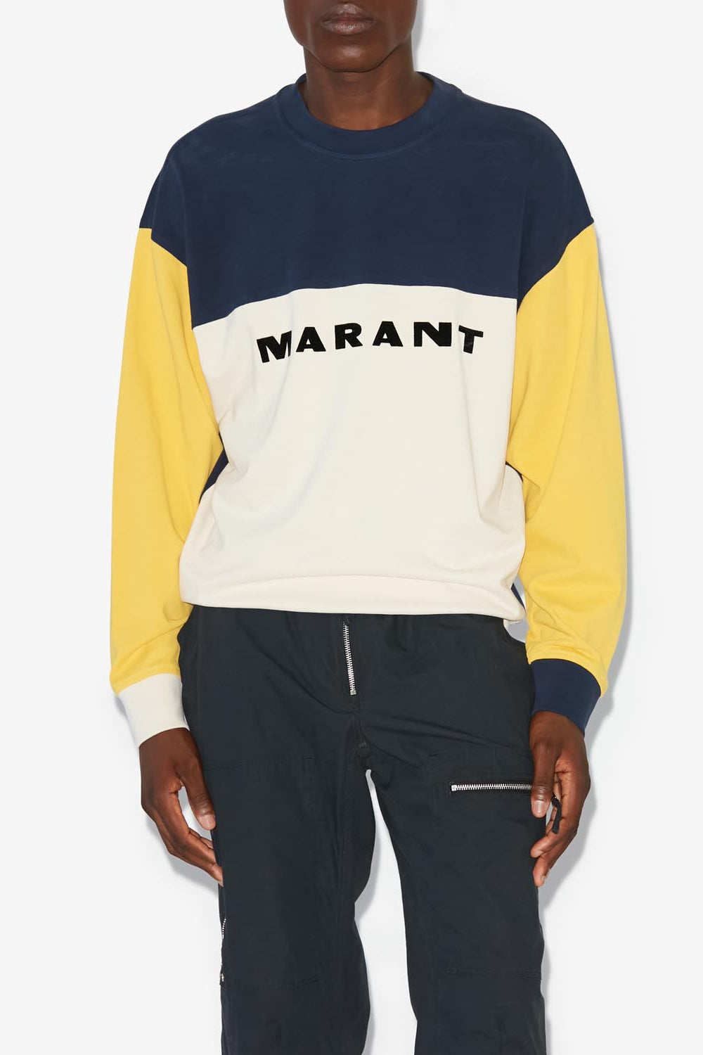 Sweatshirt aftone - Gelb - Man - 4