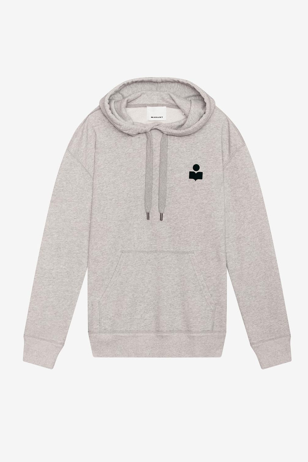 Sweatshirt matte mit logo - Gray and midnight blue - Man - 1