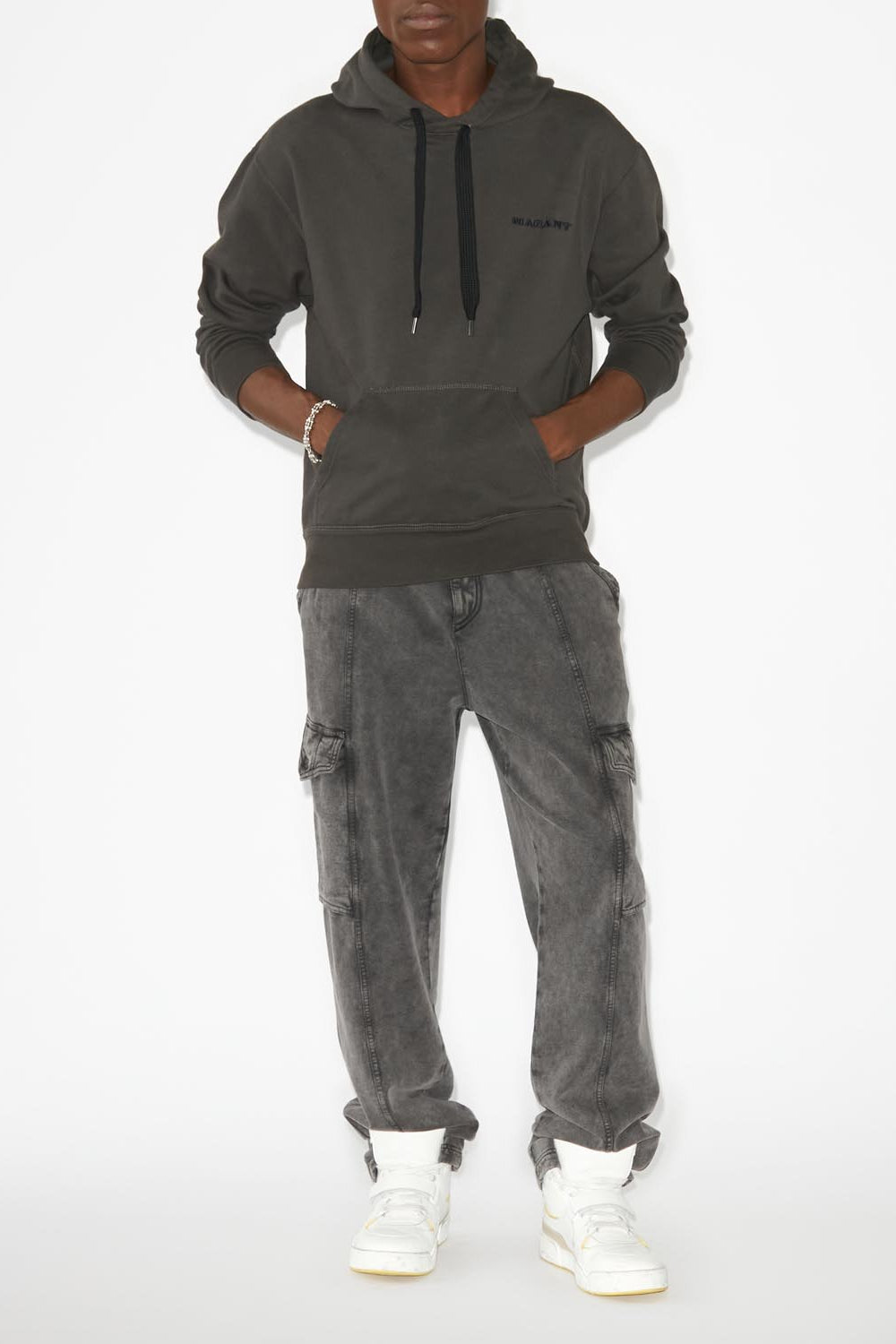 Sweatshirt marcello - Schwarz gewaschen - Man - 2