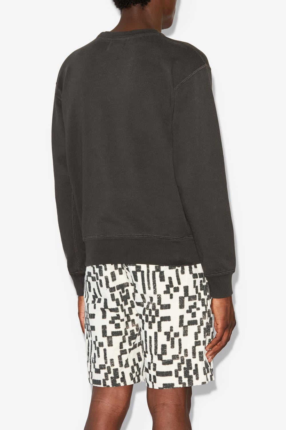 Sweatshirt mikis - Schwarz gewaschen - Man - 5