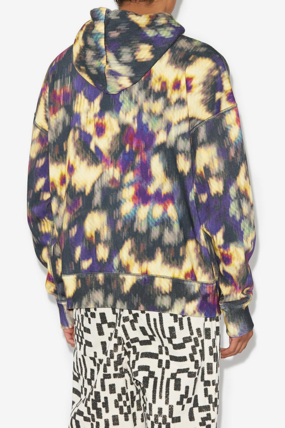 Sweatshirt marvin mit logo - Ochre-black - Man - 5