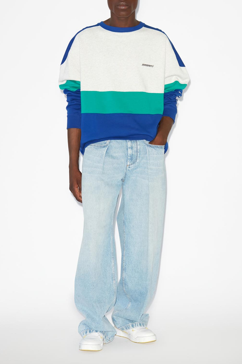 Sweatshirt kivin mit logo - Blau - Man - 2