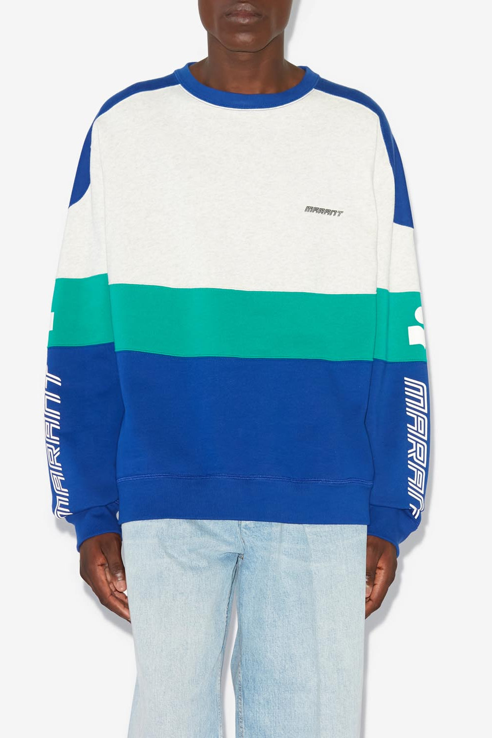 Sweatshirt kivin mit logo - Blau - Man - 4