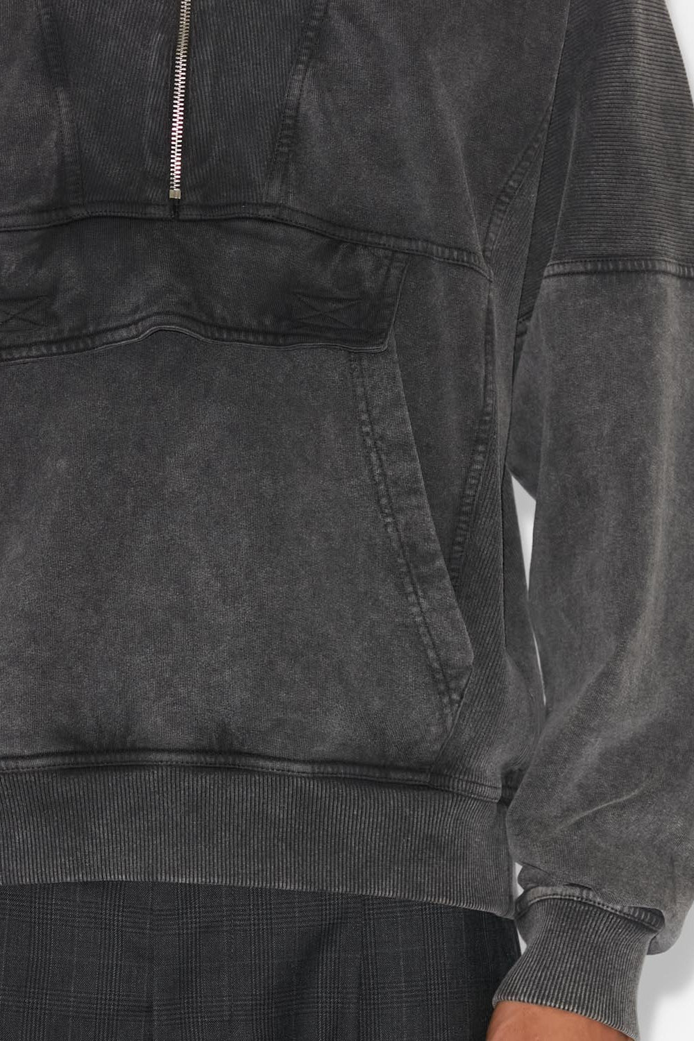 Sweatshirt preston - Schwarz gewaschen - Man - 3