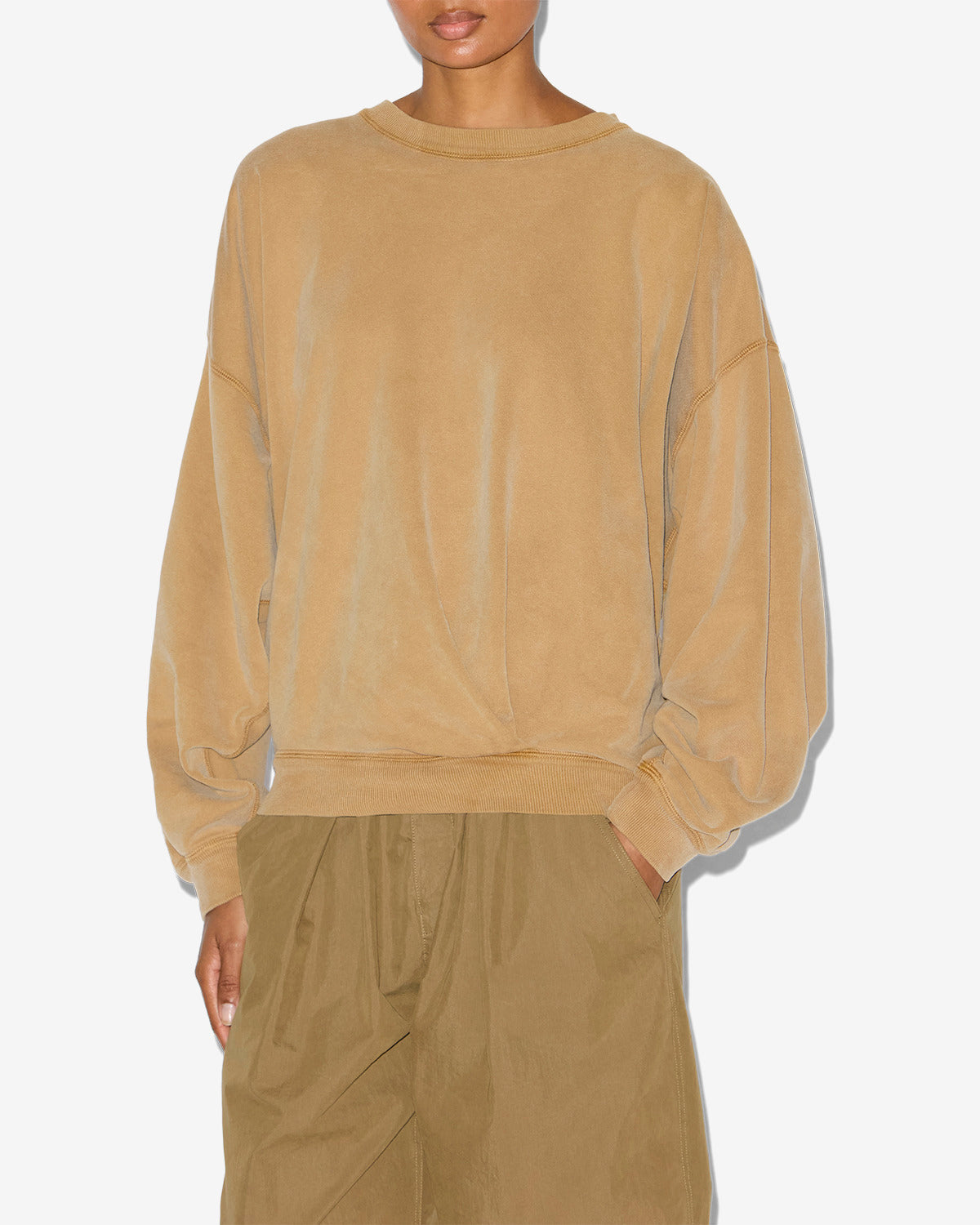 Sauria sweatshirt Woman Caramel 4