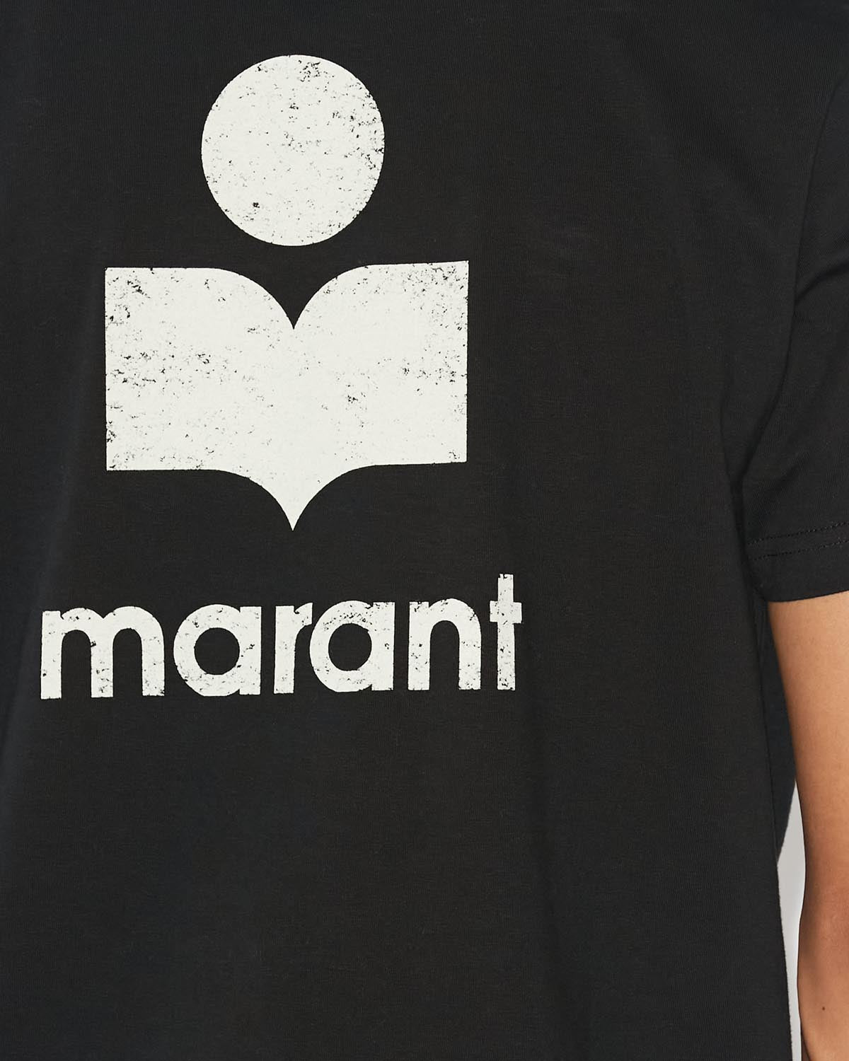 Zafferh tee-shirt Man Black and ecru 2
