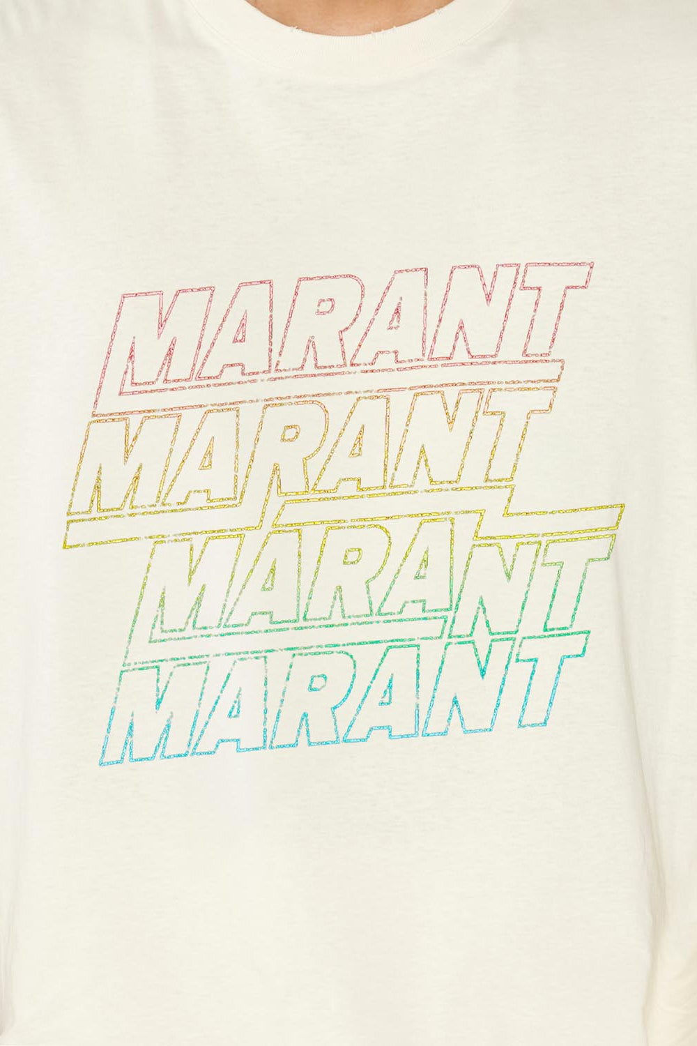 Hugo logo 티 셔츠 - 에크루 - Man - 3