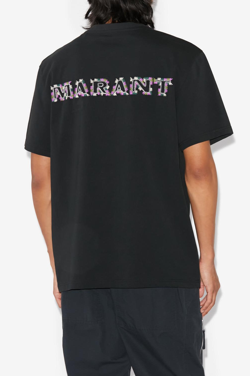 Hugo 로고 티셔츠 - 검은색 - Man - 5