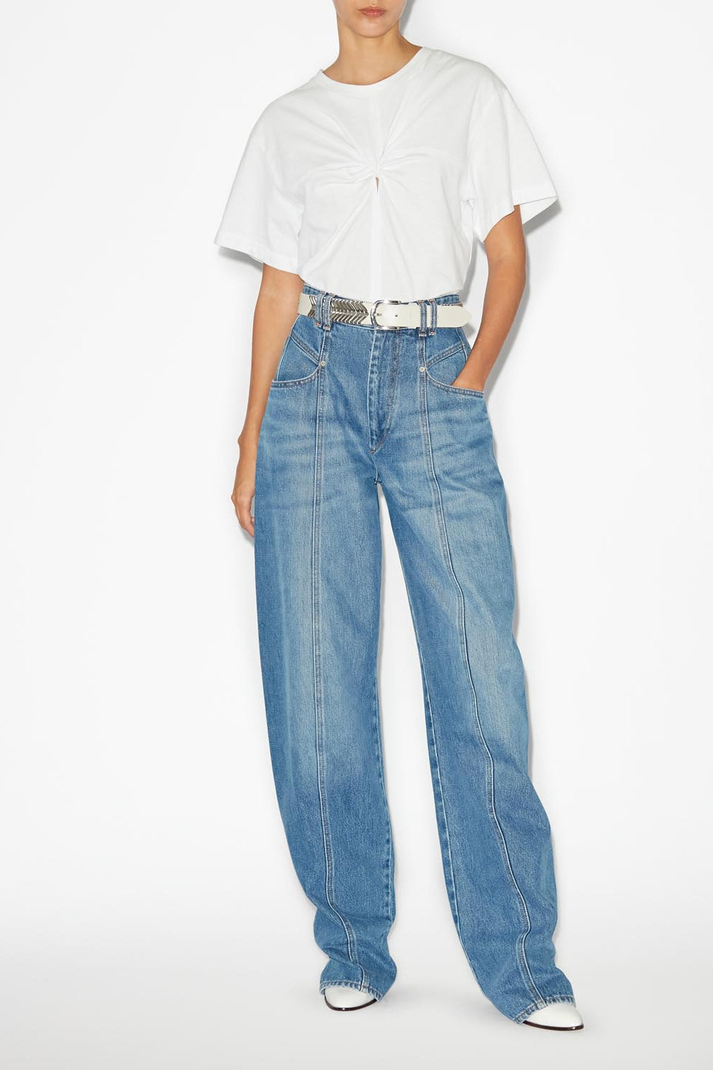 Zuria tee-shirt - White - Woman - 3