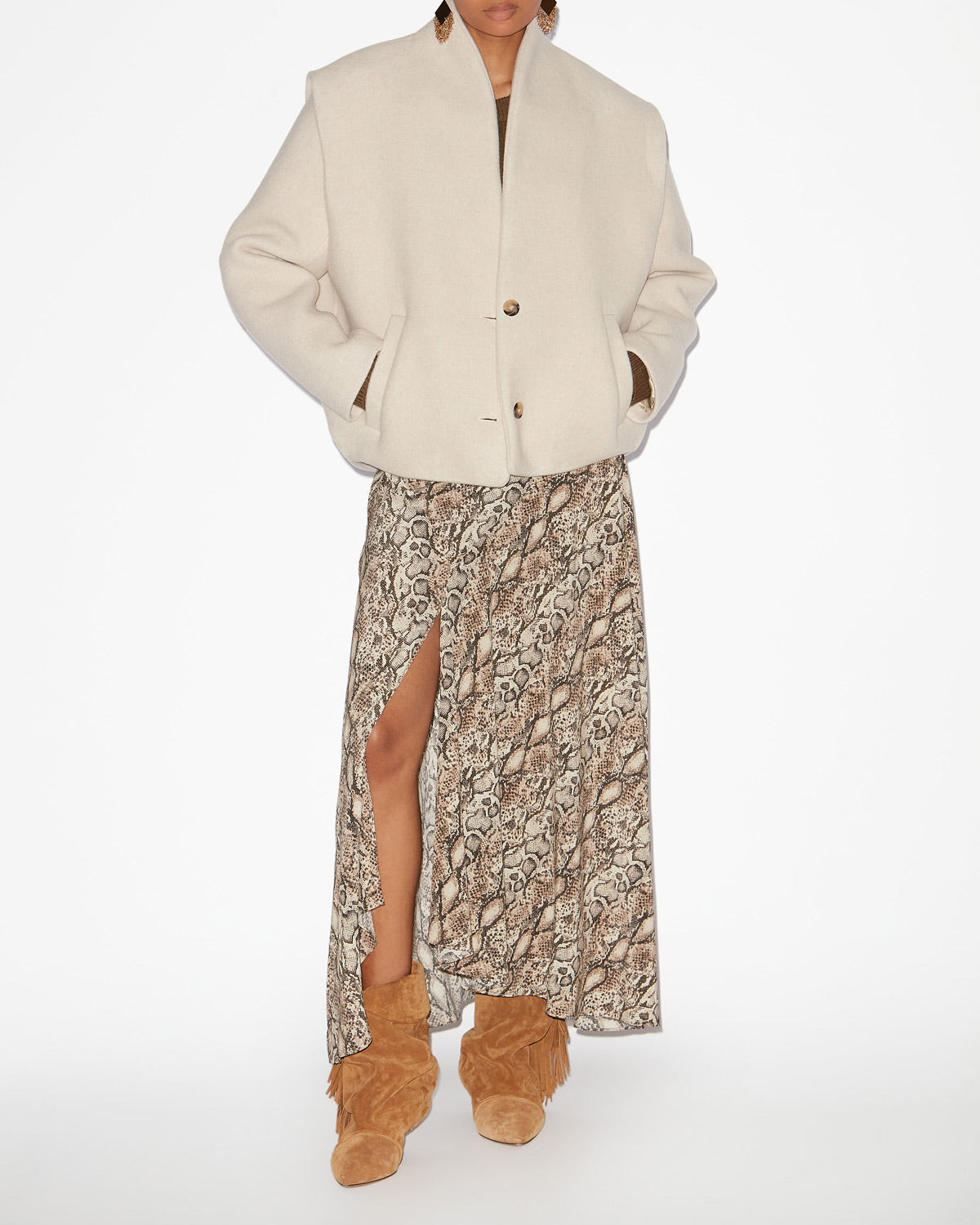 Chaqueta drogo Woman Crudo 4