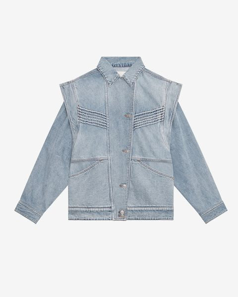 Harmon Jacket Woman ice blue ISABEL MARANT Official online store