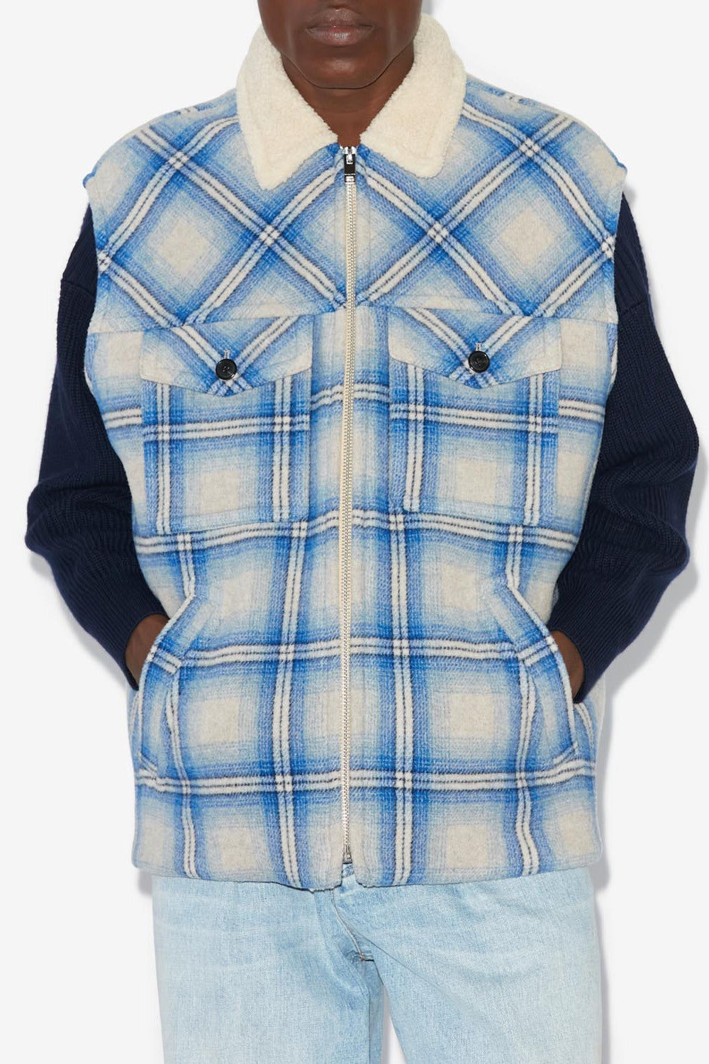 Veste kiran - Bleu - Man - 4