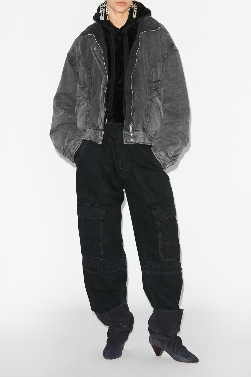 Parveti jacket - Black - Woman - 2