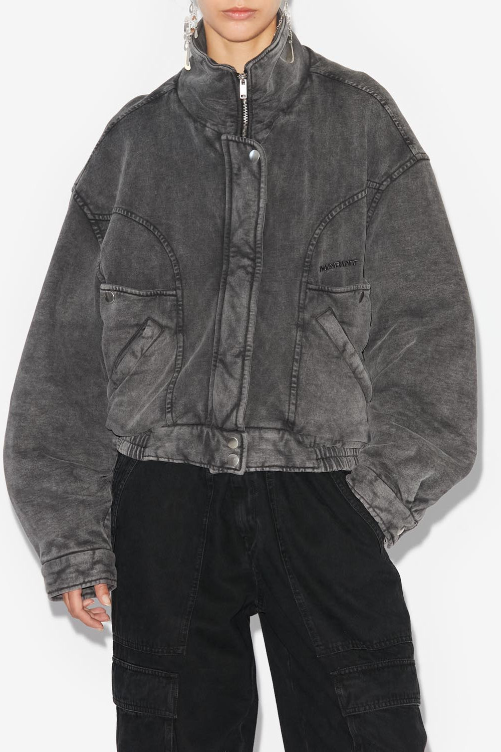 Parveti jacket - Black - Woman - 4