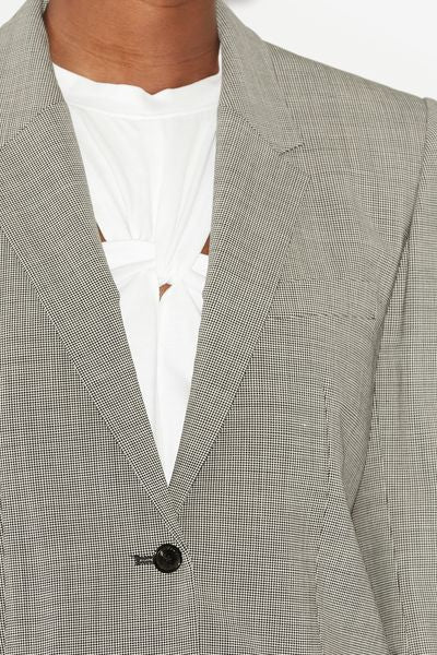 Lesandre jacket - Ecru and black - Woman - 3