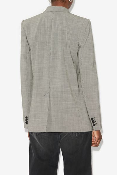 Lesandre jacket - Ecru and black - Woman - 5