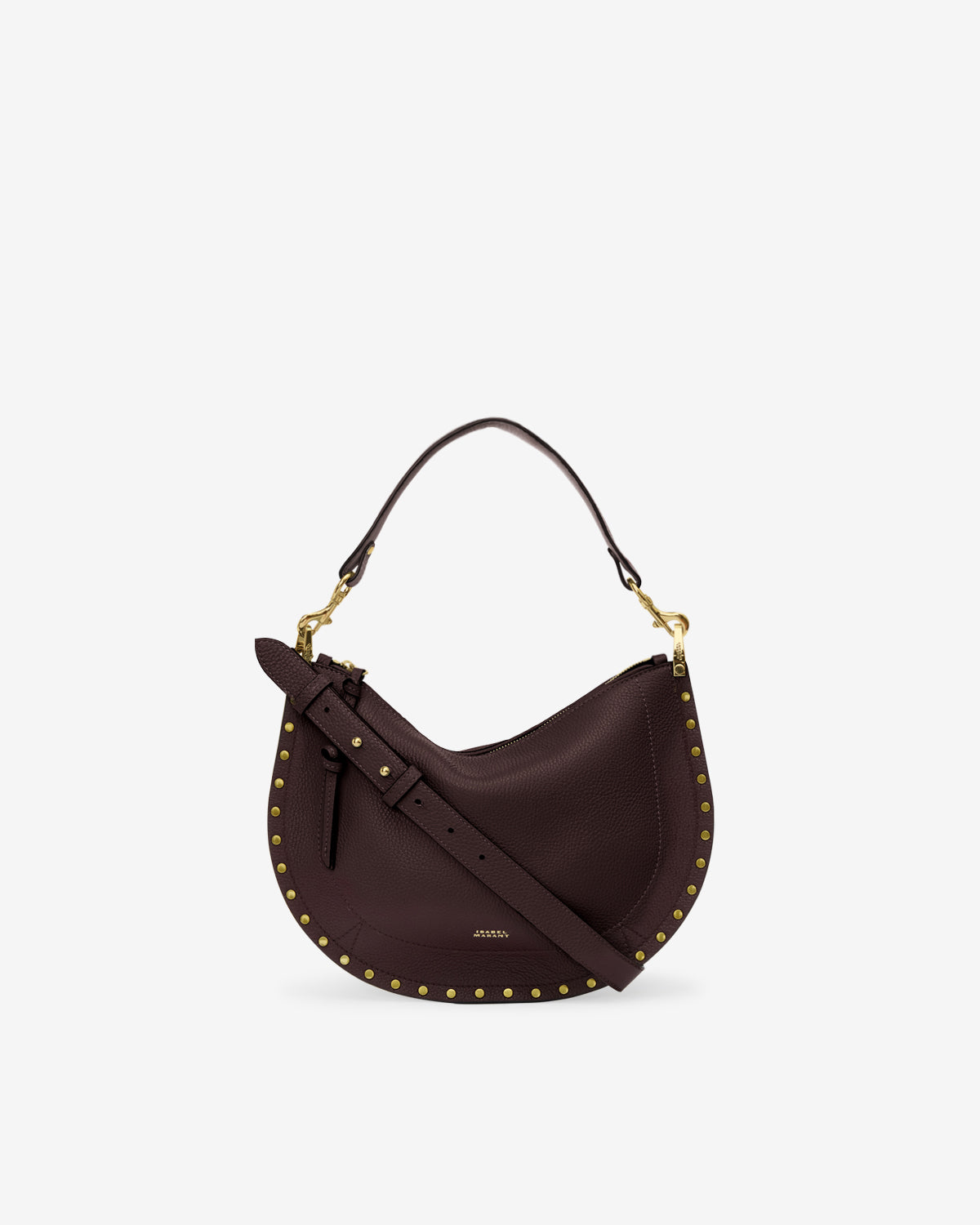 Oskan soft zip bag Woman Burgundy 3