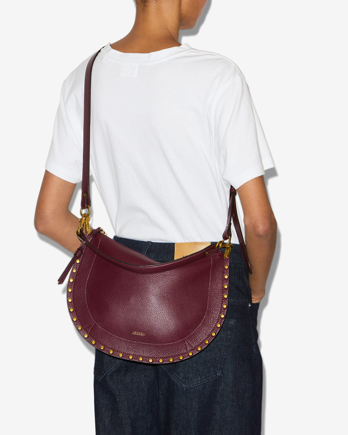 Borsa oskan soft zip Woman Bordeaux 7