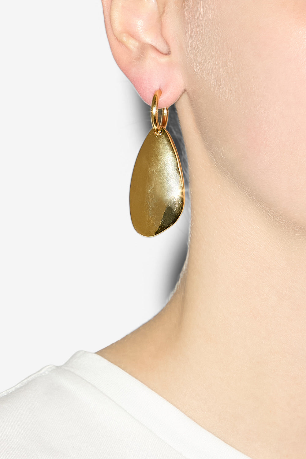 Boucles d'oreilles pendantes ella - Doré - Woman - 2