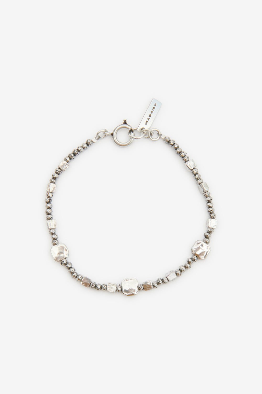 Gary 비즈 브레이슬릿 - 은 - Man - 1