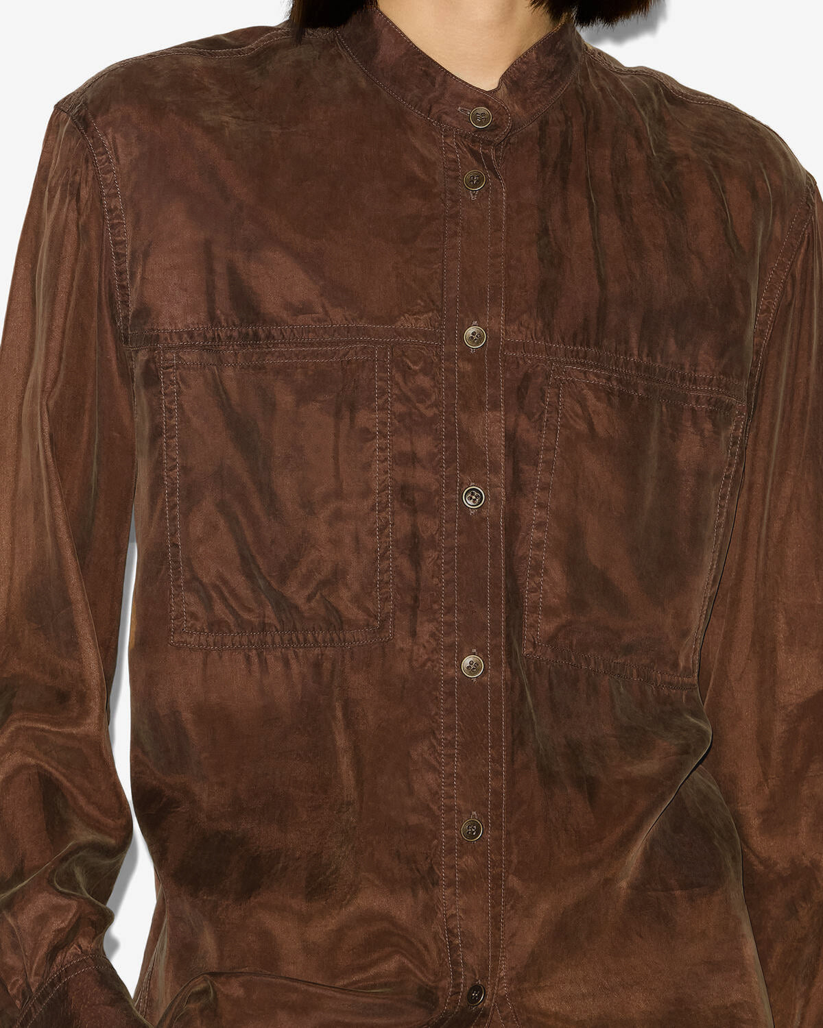 Chemise zetta Woman Tabacco 2