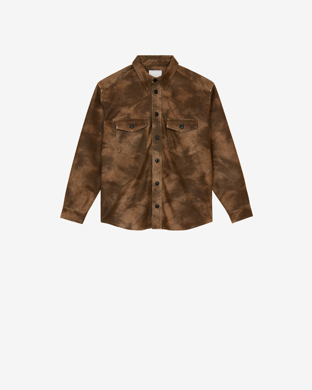 Kadrian shirt Man Tabacco 1