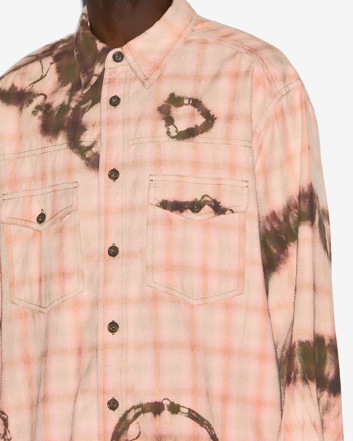 Suli shirt Man Faded peach 2