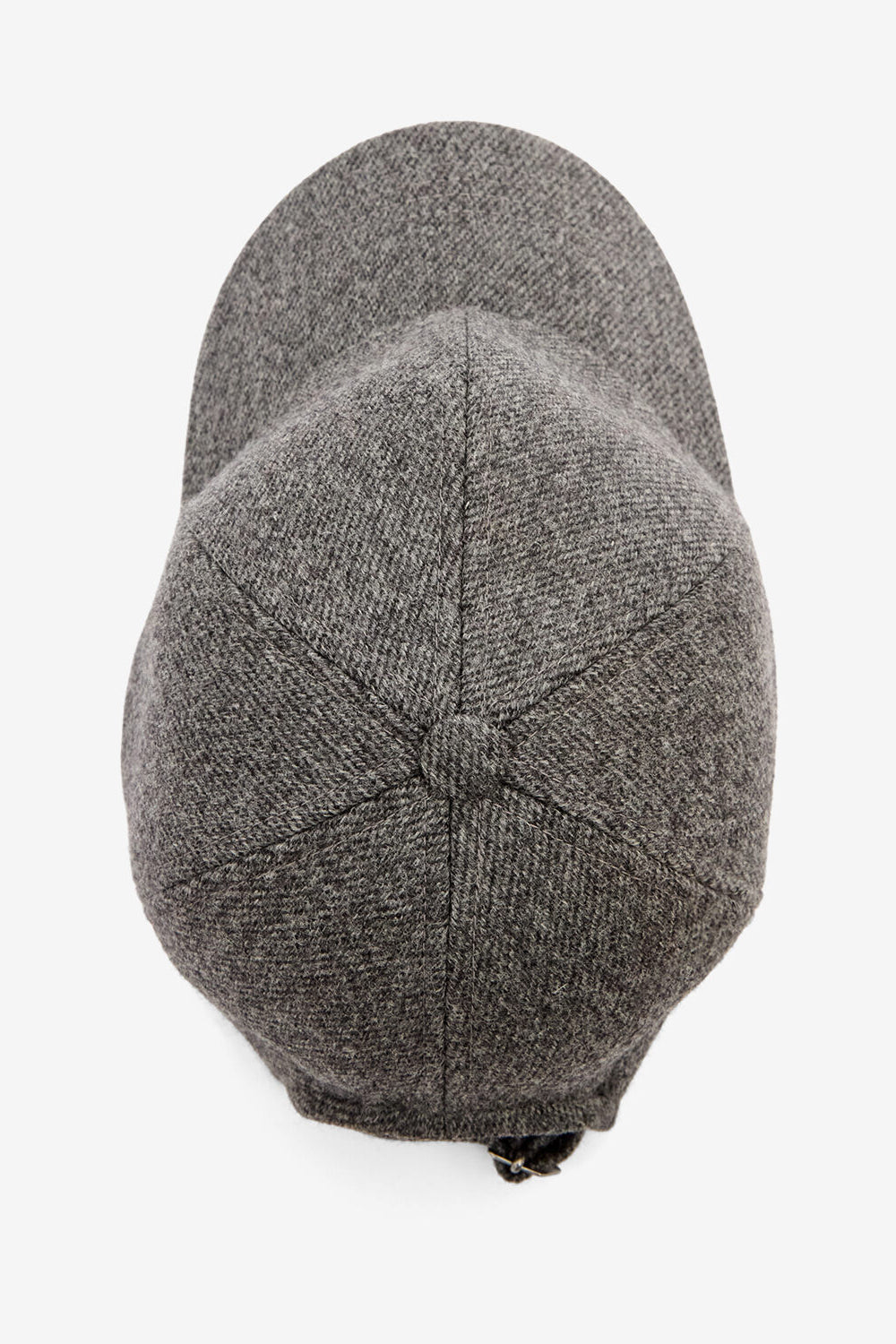 Cappellino tomas in lana ricamata - Anthracite - Woman - 4