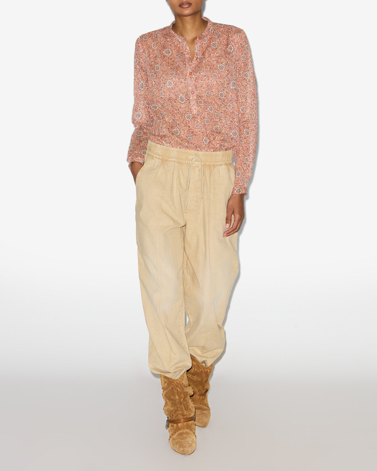 Blusa maria Woman Arancia 4