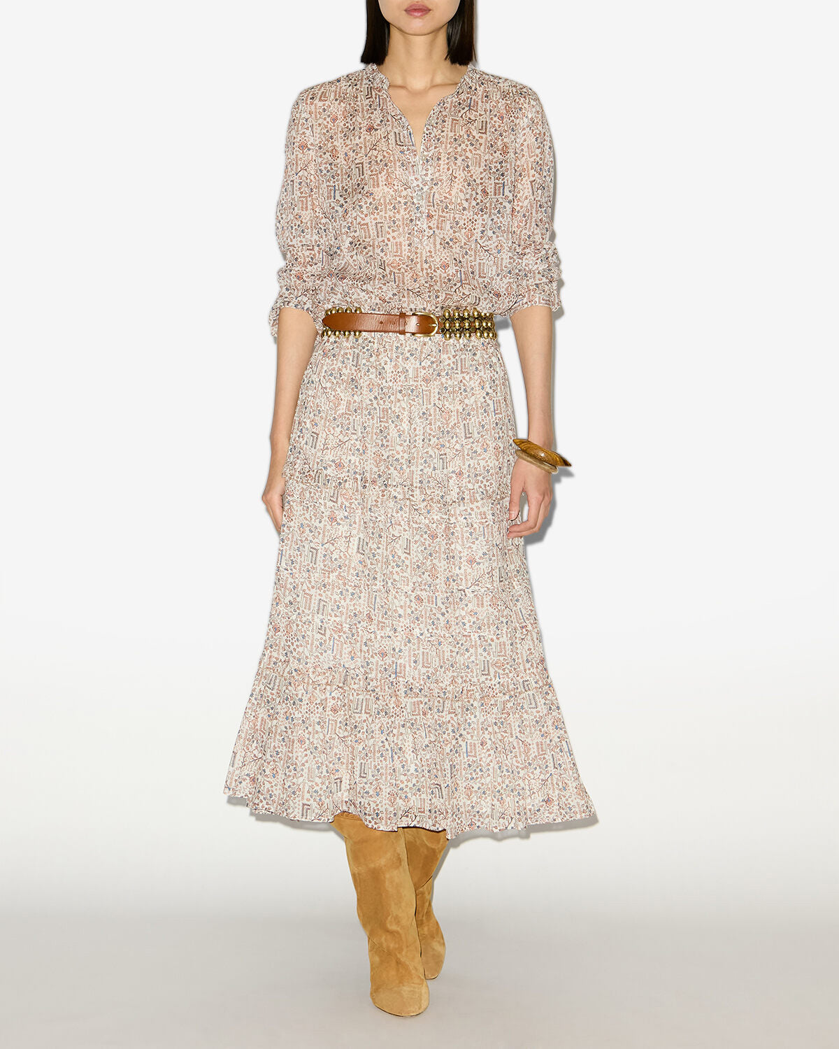 Maria blouse Woman Ecru 4