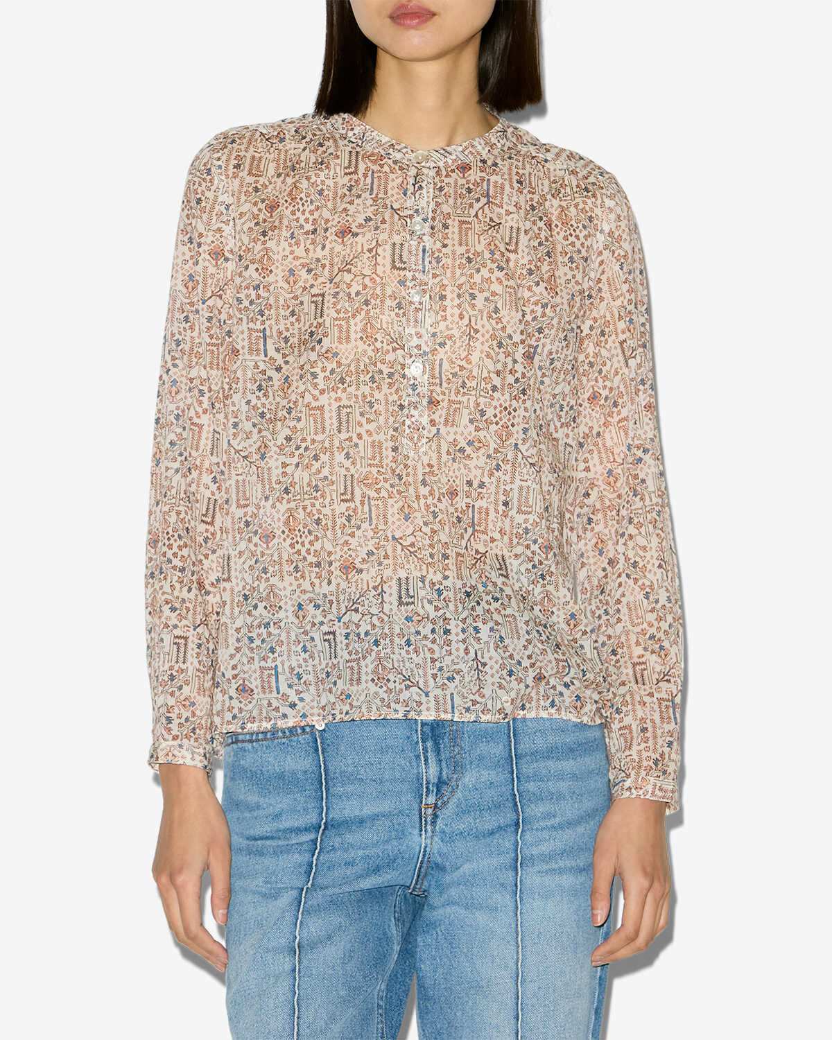 Maria blouse Woman Ecru 5