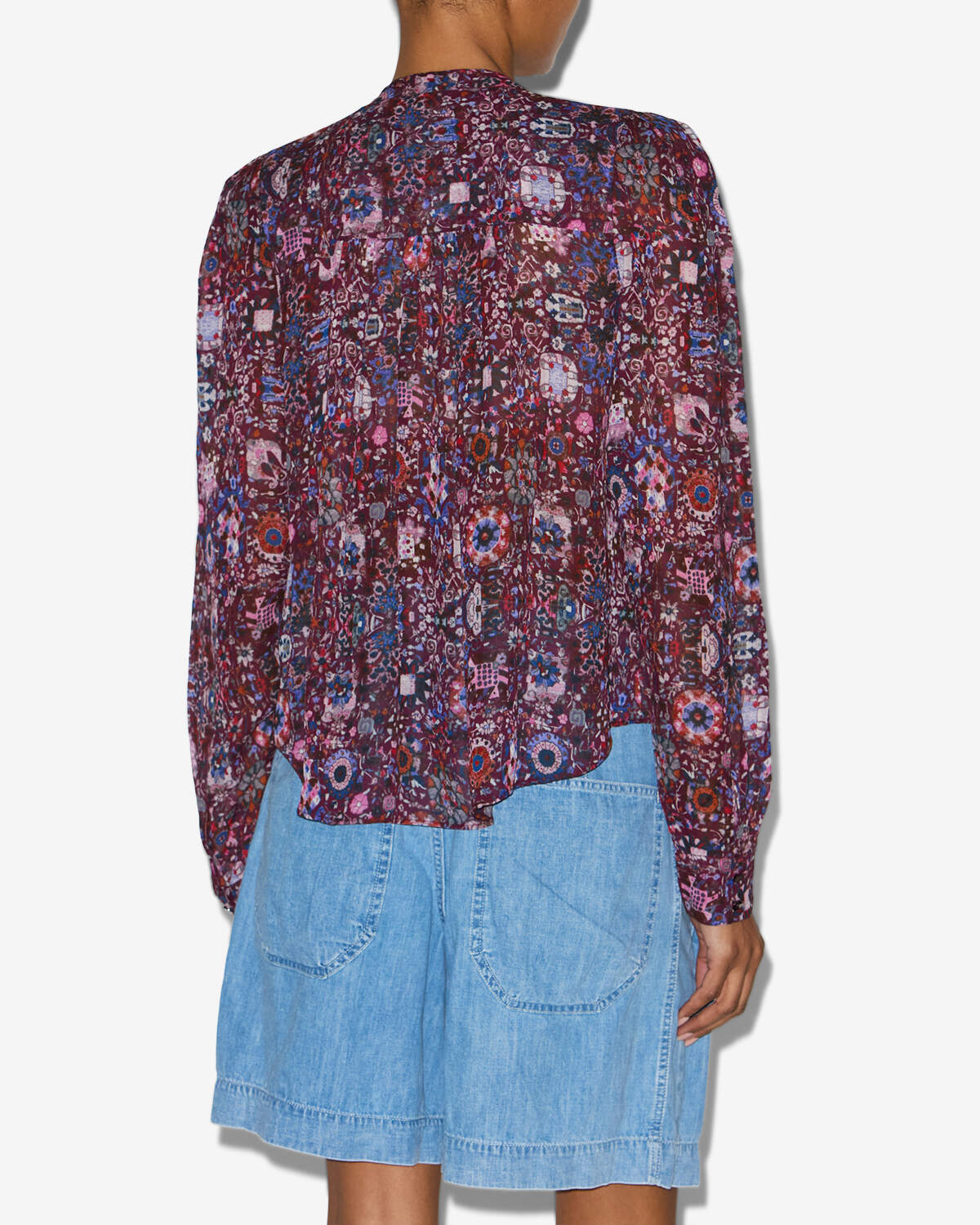 Noeline blouse Woman Plum 3