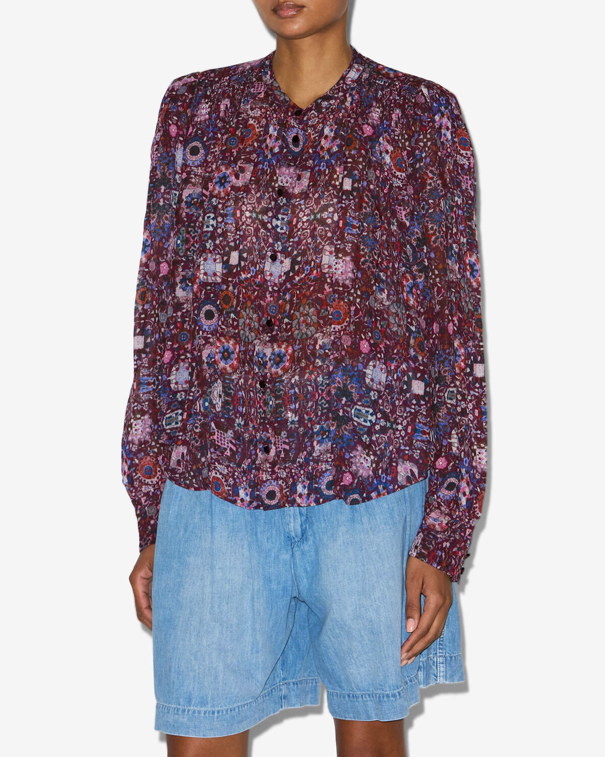 Noeline blouse Woman Plum 5