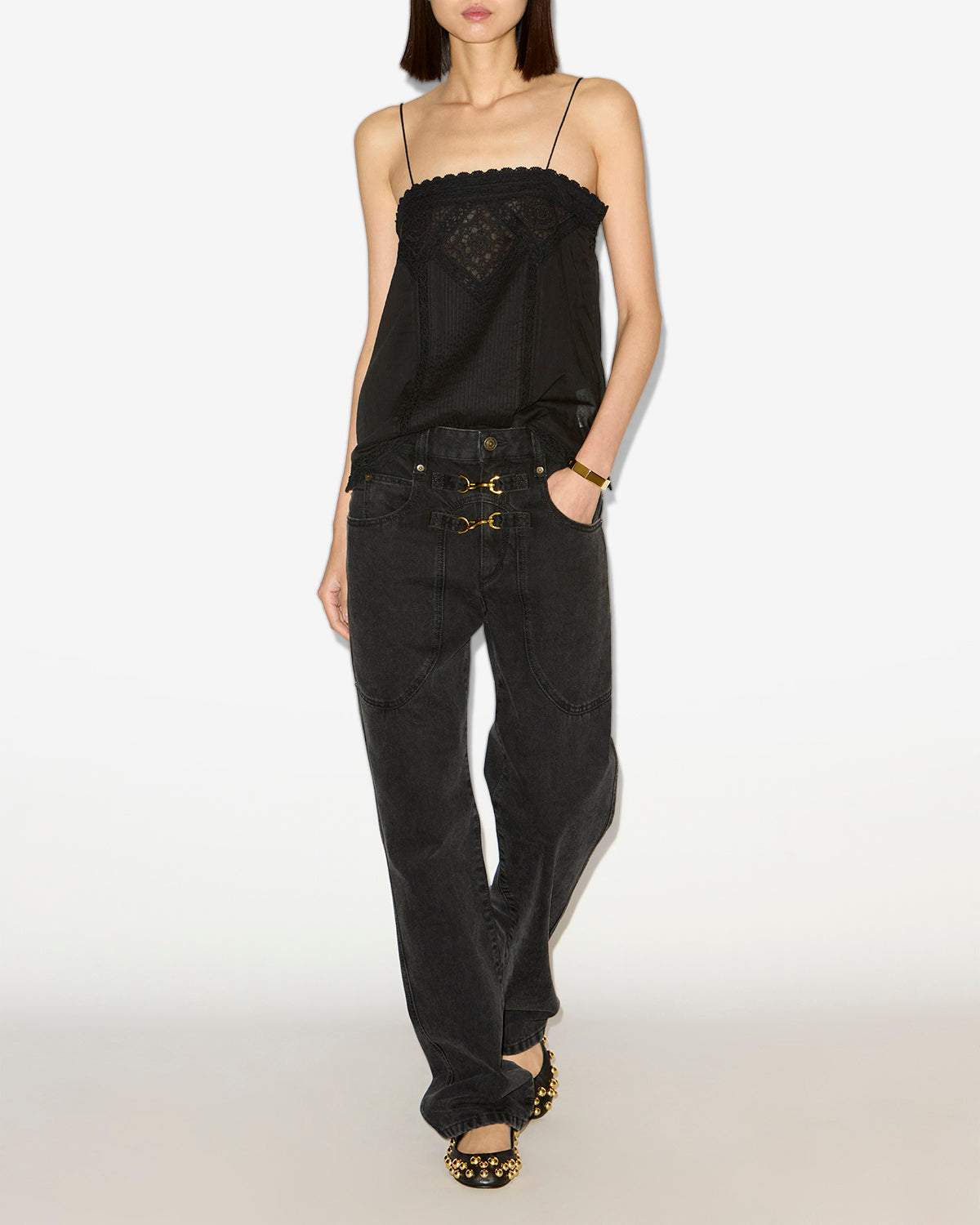 Gaelia top Woman Black 4