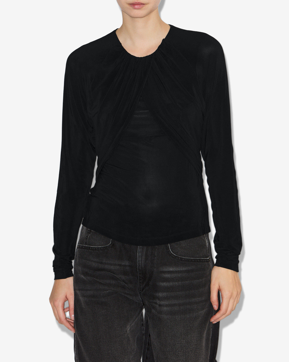 Top gaetane Woman Noir 5