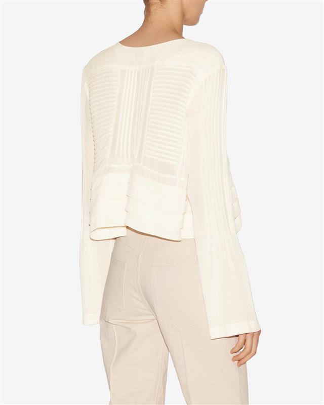 Carolia blouse Woman Ecru 3