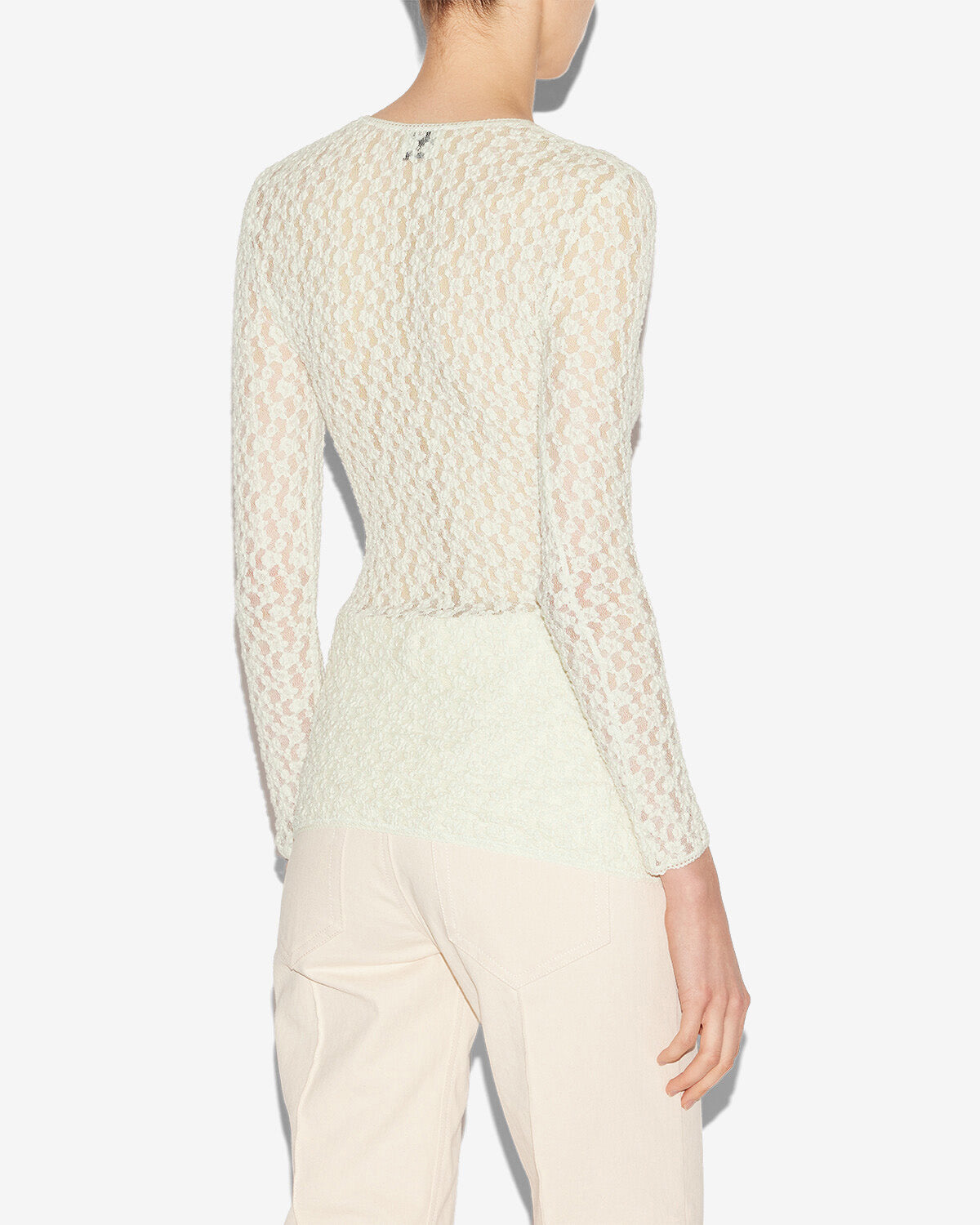 Top gaelle Woman Ecru 3
