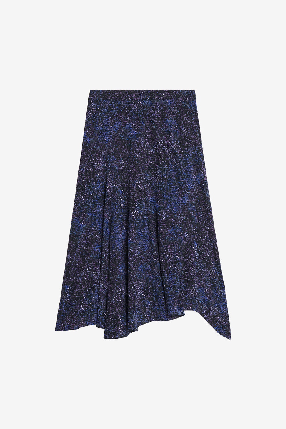 Hortensia printed midi skirt - Midnight - Woman - 1