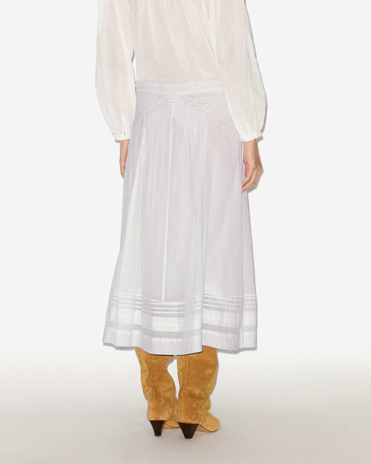 Jupe garliana Woman Blanc 3