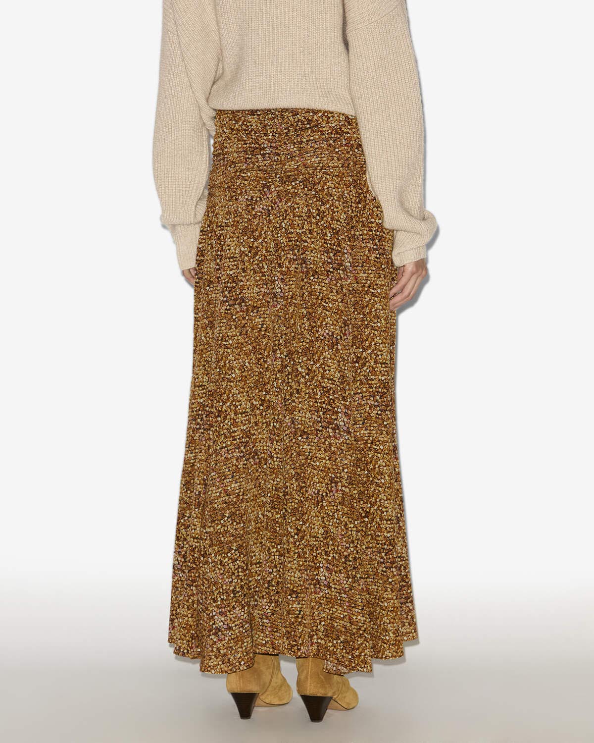 Syana skirt Woman Ochre 3