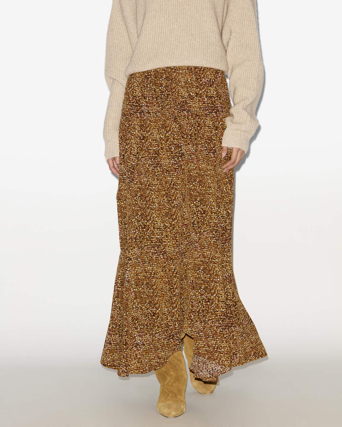 Syana skirt Woman Ochre 5