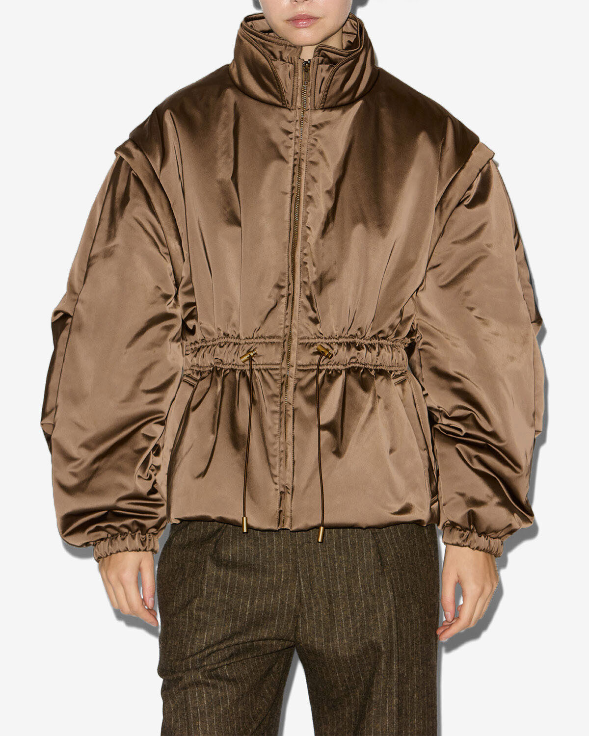 Dastyni coat Woman Khaki 5