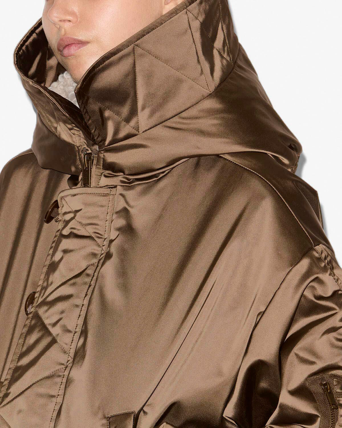 Elisa coat Woman Khaki 2